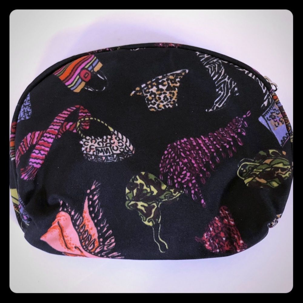 [Nicole Miller] Black Nylon Change Purse 👛